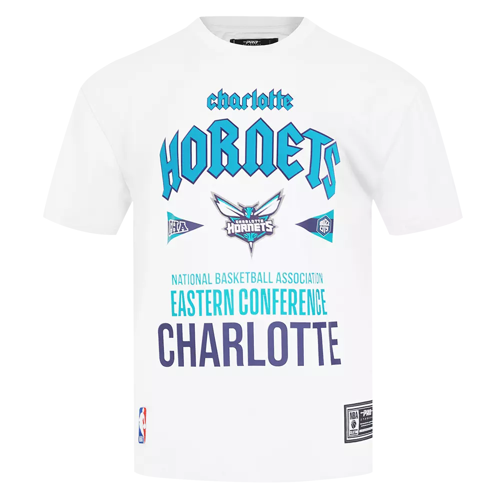 Charlotte Hornets Tour Tee White Short Sleeve | Hibbett